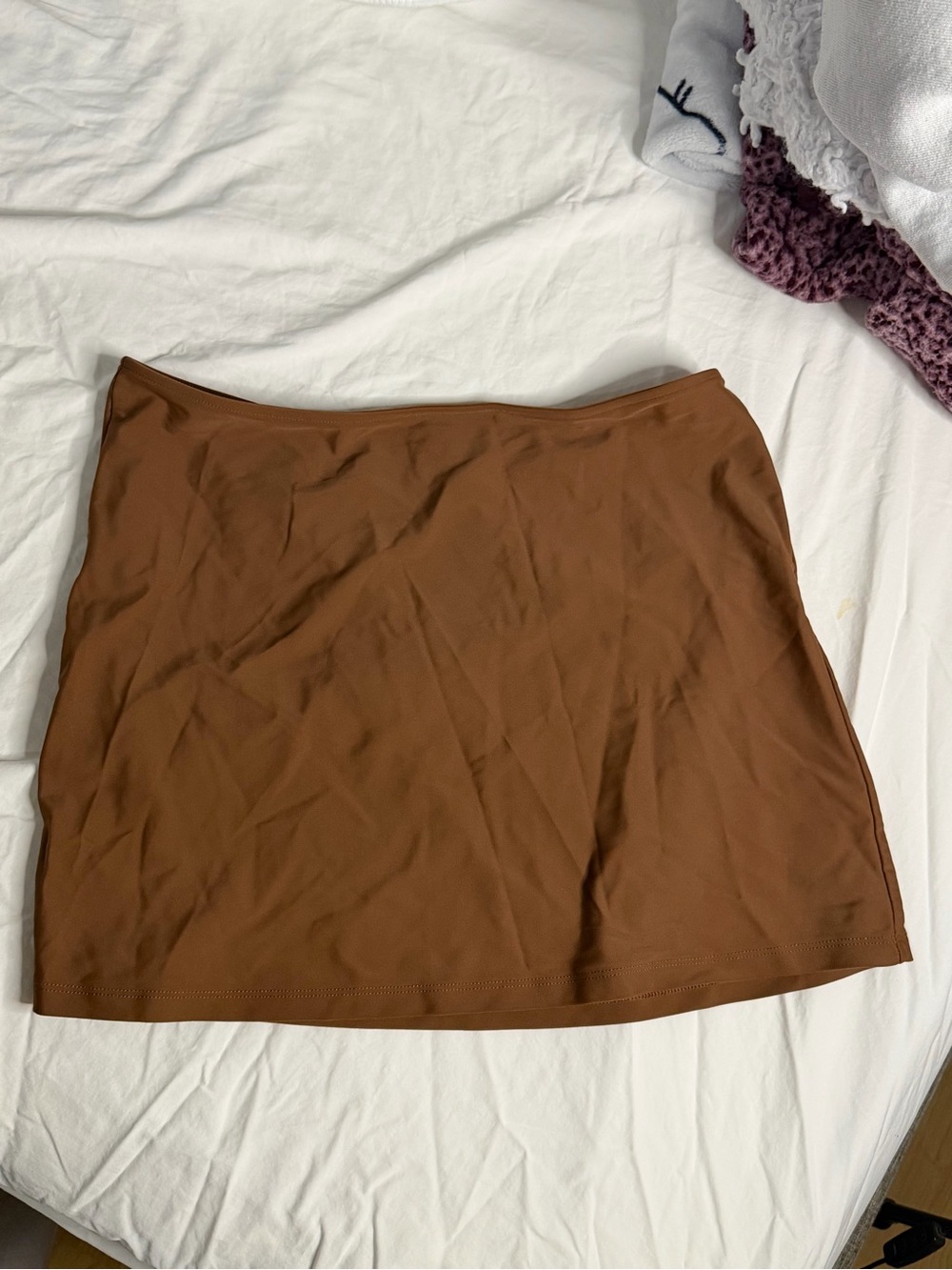 Victorias Secret Pink Women’s Brown Bathing Suit Coverup Mini Skirt